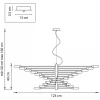 Подвесная люстра Lightstar Ragno 733247 Подвесная люстра Lightstar Ragno 733247