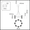 Подвесная светодиодная люстра Odeon Light Grana 4013/81L
