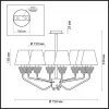 Подвесная люстра Lumion Abigail 4433/8C Подвесная люстра Lumion Abigail 4433/8C