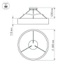 Подвесной светодиодный светильник Arlight SP-Tor-Ring-Hang-R600-42W Day4000 023394(1)