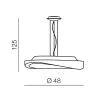 Подвесной светильник Azzardo Circulo 48 AZ0986