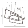 Подвесной светильник Azzardo Metric AZ2915