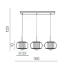 Подвесной светильник Azzardo Rego 3 line AZ2453