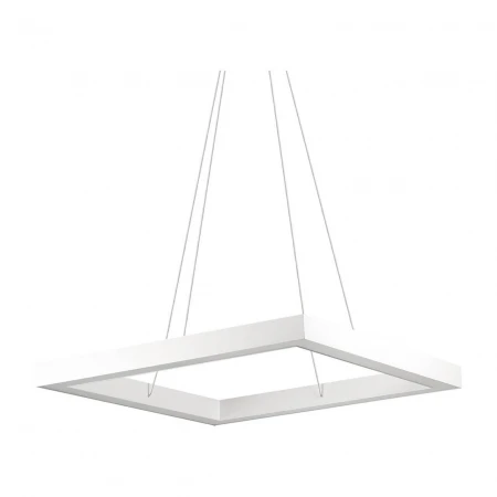 Подвесной светодиодный светильник Ideal Lux Oracle D50 Square Bianco