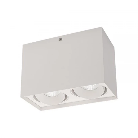 Потолочный светодиодный светильник Arlight SP-Cubus-S100x200WH-2x11W Day White 40deg 023083