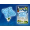 Настенный светодиодный светильник (10334) Uniel DTL-309-Звездочка/Blue/1LED/0,1W Настенный светодиодный светильник (10334) Uniel DTL-309-Звездочка/Blue/1LED/0,1W