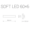 Настенный светодиодный светильник Nowodvorski Soft Led 9527 Настенный светодиодный светильник Nowodvorski Soft Led 9527