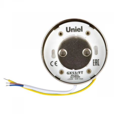 Потолочный светильник (UL-00004148) Uniel GX53/FT Nickel 10 Prom