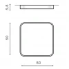 Накладной светильник Azzardo Quadro 50 LED CCT AZ2759