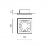 Встраиваемый светильник Azzardo Sisto 1 AZ0793