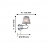 Бра F-Promo Cache 2343-1W Бра F-Promo Cache 2343-1W