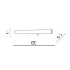 Подсветка для зеркал Azzardo Jaro 60 AZ2092