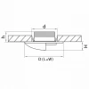 Встраиваемый светодиодный светильник Lightstar Lumina 212136