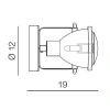 Спот Azzardo Tobruk wall AZ1584