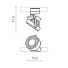 Трековый светильник Azzardo Jerry track AZ2459