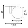 Трековый светильник SLV 1Phase-Track Light Eye 1 GU10 144019