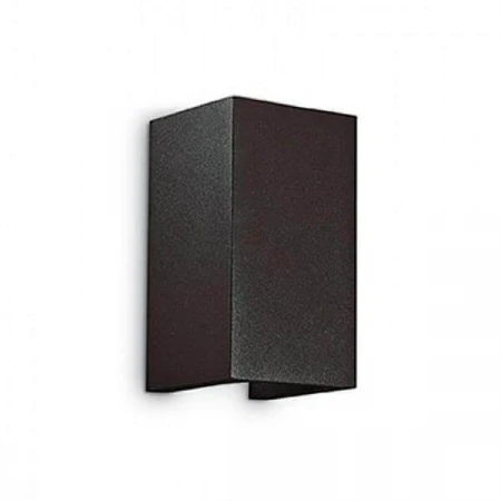 Уличный настенный светодиодный светильник Ideal Lux Apollo Ap2 Square Nero