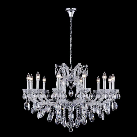 Подвесная люстра Crystal Lux Hollywood SP12 Chrome