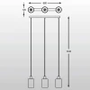 Подвесной светильник Zumaline Pioli P0369-03A-B5GR