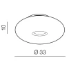Накладной светильник Azzardo Optimus 33 AZ1598