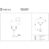 Настольная лампа Freya Tina FR5034TL-02CH Настольная лампа Freya Tina FR5034TL-02CH