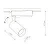 Трековый светодиодный светильник Nowodvorski Profile Iris 9008 Трековый светодиодный светильник Nowodvorski Profile Iris 9008
