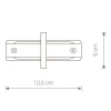 Коннектор прямой Nowodvorski Profile Recessed 8968